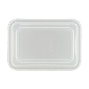 Deckel hoch 168 x 118 mm milchig transparent Bauscher