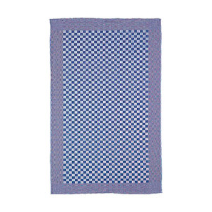 12St. Grubenhandtuch 46/90 BW Vollzwirn blau 215 G/qm Kracht
