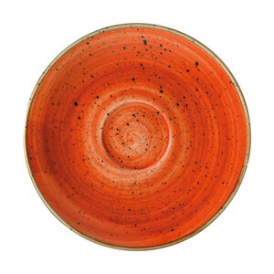 Untertasse 12cm Terracotta Rita Bonna Premium Porcelain