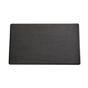 GN 2/4 Tablett Slate schwarz 53 x 16,2 cm, H 1,2 cm Assheuer & Pott