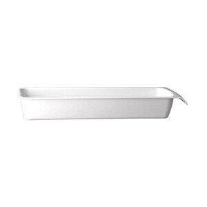 GN 2/4 Schale Cascade weiss 3,65 ltr. 53 x 16,2 cm, H: 7,5 cm Assheuer & Pott