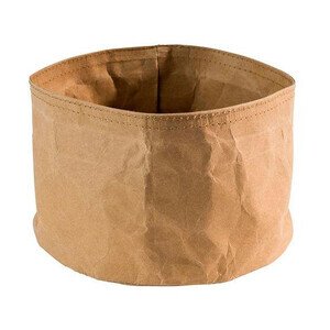 Brottasche 17 x 11 cm beige Paperbag Papier in Lederoptik Assheuer & Pott