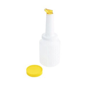 Dosier-/ Vorratsflasche gelb H 35 cm, Ø 12,5 cm       2 l Contacto