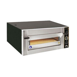 Pizzaofen für 4 Pizzen Ø 30 cm 1 Backkammer Cookmax black