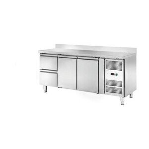 Kühltisch 417 l, mit 10 cm Aufkantung 2 
1795 x 700 x 860/100 230 V / 0,30 kW Cookmax orange