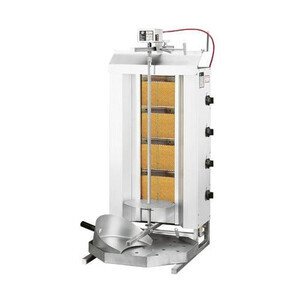 Gas-Gyros/Dönergrill POTIS GD4  51 x 59 x 112  cm  230V / 14kW Cookmax black