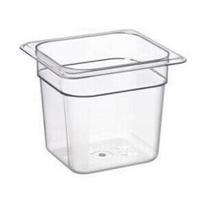 Behälter GN 1/6-150 Polycarbonat   16,2x17,6x15 cm Cookmax black