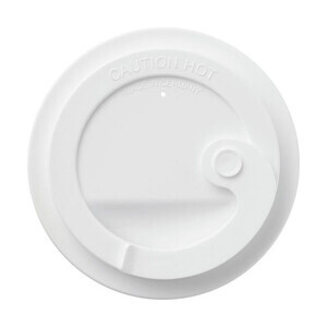 Deckel weiß hoch Ø 10 cm Coffee2Go Bauscher