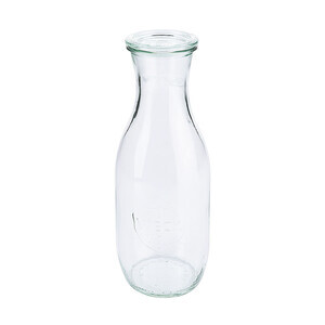 Saftflasche aus Glas 1 l Karton mit 6 Flaschen Contacto
