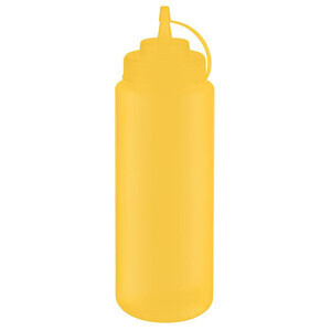 Quetschflasche 1,025ltr. H. 26,5cm gelb Assheuer & Pott
