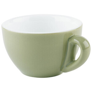 Kaffeetasse SNUG Ø 9,5 cm, H: 6 cm, 200 ml grün Assheuer & Pott