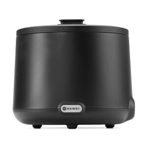 UNIQ Suppenkessel, 8 l schwarz 230V 500W Hendi