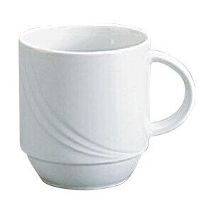 Kaffeebecher mit Henkel 0,28 l Donna Form 1298 weiss Schönwald