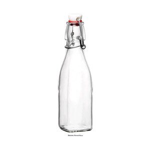 0,3 ltr Glasflasche Swing eckig mit Bügelverschluss Bormioli Rocco