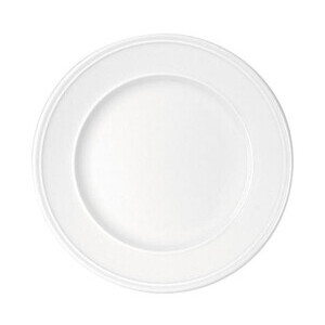 Teller 29 cm fl. steile Fahne Come4Table weiss Bauscher