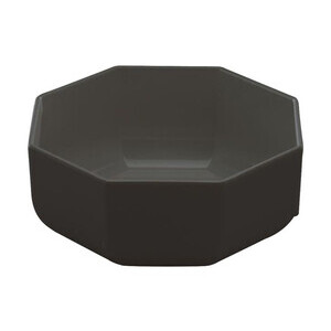 Schüssel 8-eckig 1,55L Ø19,5cm schwarz Melamin 