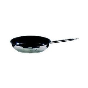 Bratpfanne rund 20cm Edelstahl H:4,5cm mit Teflon-Select-Antihaftbes. 