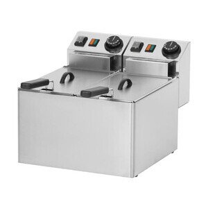 Friteuse  2x4 Liter, 2 x 2,1 kW 230 V 