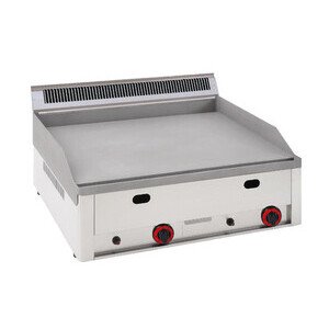 Gas-Grillplatte glatt
660x600x290mm  8kW Cookmax black