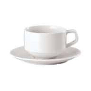 Tasse obere Kaffee 0,18 L cm Rotondo weiss 
