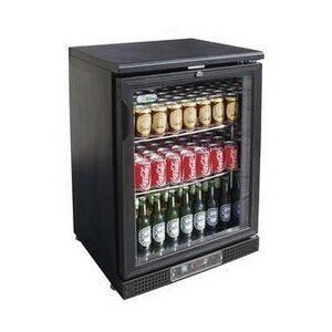 Flaschen-Kühlschrank, 138 l, 1 Glasflüge 600 x 520 x 900 230 V / 0,18 kW Cookmax orange