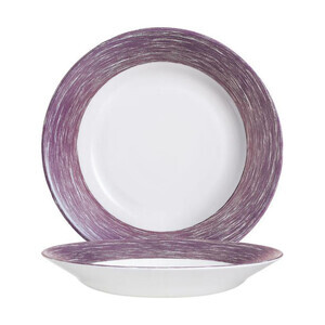 Teller tief 22,5cm Restaurant Brush purple Arcoroc